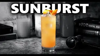 How To Make a Sunburst Cocktail with Malibu Coconut Rum