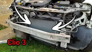 How to replace the air conditioning evaporator cooler in Renault Clio 3