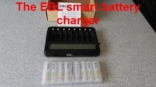 EBL latest smart battery charger.