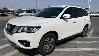 Nissan Pathfinder 2019 Model Left Hand Drive 3.5L White Color