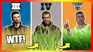 Evolution of GRASS LOGIC in GTA Games! (+ RDR2!)