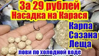 Рыболовная насадка на Карася Карпа Сазана Насадка на Плотву Леща