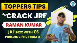 Toppers Tips to Crack JRF | UGC NET Computer Science Strategy to Crack JRF 2024 | JRFadda