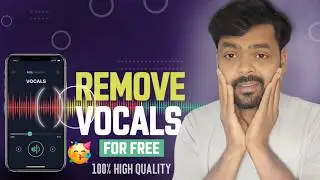 How to Remove Vocals From a Song | Ultimate vocal remover For Free