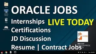 Oracle Jobs - Requirement,Resume,JD Discussion,Interviews || IT Jobs || Internships