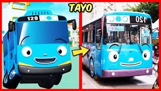 Tayo the Little Bus in REAL LIFE!