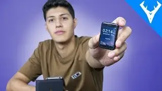 😱 PARECE UM MINI IPHONE! Do TAMANHO de uma CAIXA DE FÓSFORO - Até filma!!!