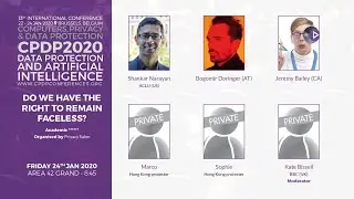 CPDP 2020: Do we have the right to remain faceless?