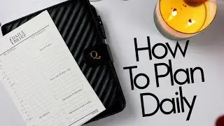 How To Daily Plan: Planning Routine for Daily Planning | Notiq Daily Brief Inserts