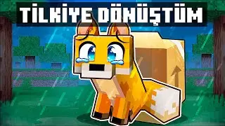 Minecraft AMA Evini Kaybetmiş bir TİLKİYİZ 🦊