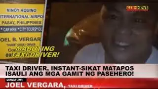 TRENDING AND VIRAL: TAXI DRIVER NA INSTANT SIKAT, KILALANIN!