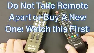 How to Fix Any TV Remote Not Working Power Button or other Buttons, Not Responsive, Ghosting