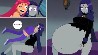 Teen Titans - Directors Vore Cut : Raven Swallows Starfire Disaster🔥( Animation By Dr Worm )