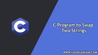 C Program to Swap Two Strings