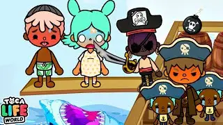 РИТУ ПОХИТИЛИ ПИРАТЫ! 🏴‍☠️🦜⚓ Toca Boca Life World