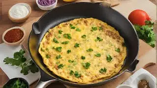 Pour egg over the ground meat and the result will be incredible! A simple dinner - Easy food recipes