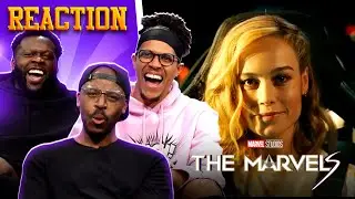 The Marvels Teaser Trailer Reaction