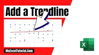 How to Add a Trendline in Excel