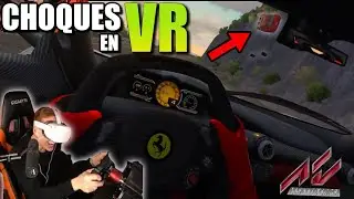 CHOQUES DE HYPERAUTOS Y ARRANCONES EN VR | Mi 1era vez con Oculus Quest 2 | Assetto Corsa VR