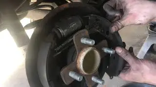 “replace” rear BRAKE SHOES honda civic 2006 07 08 09 10 11 12 13 14 15