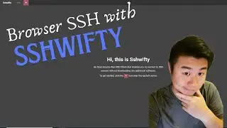 Homelab Series - Browser SSH with sshwifty