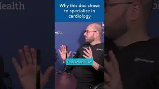 Why this doctor chose to specialize in cardiology #shorts