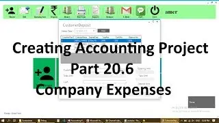 Creating Accounting Project : Part 20.6 | Customer Deposit