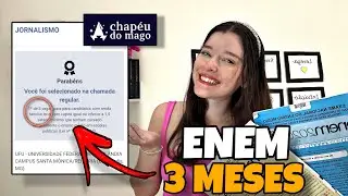 COMO ESTUDAR EM 3 MESES PARA O ENEM 2024 | Estratégia 3 Meses de Estudo para o Enem!!!