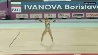 IVANOVA Borislava (BUL) 13th European Aerobic Championships Antalya 2023