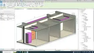 Revit Electrical ELV Systems Data Security System Cable Tray & panels