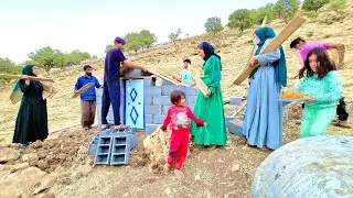 Amir and Family Build a New Home for Their Chickens on the Farm!💛🐥