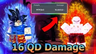 (Ulquiorra Giveaway) 16 QD Damage? With Goku and Jiren 7 Star | All Star Tower Defense