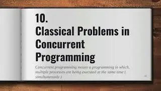 #19 Producer and Consumer Problem - Classical Problem In Concurrent Programming