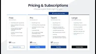 Recreating the Docker Pricing Page with Tailwind