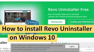 How to Install Revo Uninstaller on Windows 10