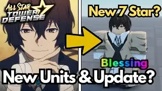 Dazai and Other Stuff are coming in this NEW UPDATE | Roblox All Star Tower Defense