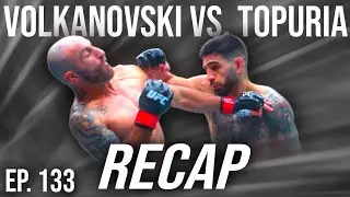 Alexander Volkanovski vs. Ilia Topuria FIGHT RECAP