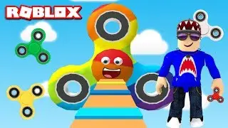 Roblox Escape the Fidget Spinner Obby with a Fidget Spinner