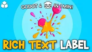 Stylise your UI texts in Godot 4 in One Minute