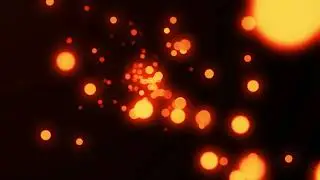 red particle effect