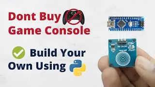 Game controller using Touch Sensor and Python