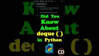 Did you know this in Python? #coding #python #programming