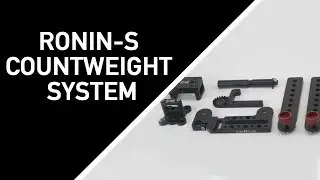 CineMilled Ronin-S counterweight system