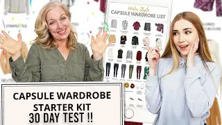 Surprising My Mom w/ Capsule Wardrobe + 30 Day Wear Test !!