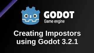 Godot: Optimization of 3d scenes using Octahedral Impostors Tool