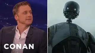 Alan Tudyk: K-2SO Almost Had A Cockney Accent | CONAN on TBS