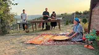 Caucasian Country Life: Grandma's Barbecue Cutlet Recipe | Daily Rural Village Life Documentary