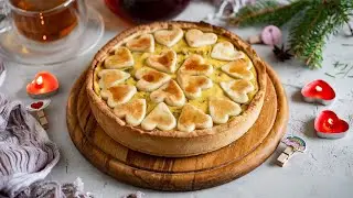 🍰 Пирог с тыквой и грецкими орехами — видео рецепт вкусного тарта к чаю