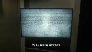 Something's inside my TV!!