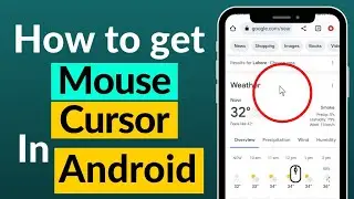 How to Add Mouse Cursor in Android in 2023 | Get Mouse Cursor in Android